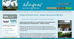 Desktop Screenshot of german-course-germany.de